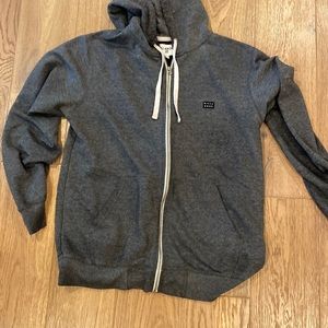 Mens billabong zip up sweatshirt